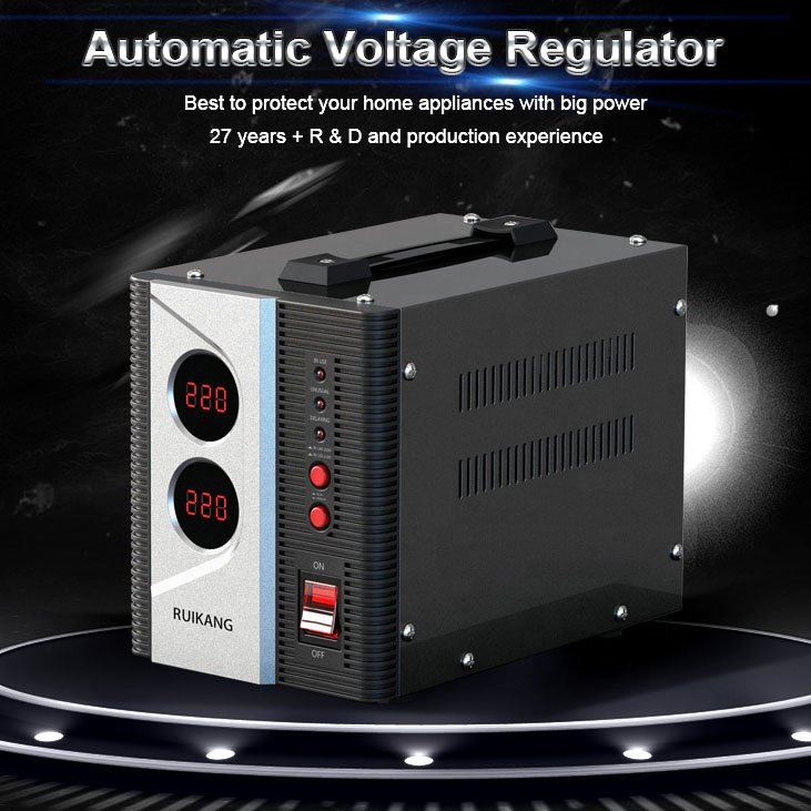 AC 220V Electronic Speed Controller 1000W to 2000W SVR Voltage Regulator Dimming Thermostat Switch Single Phase Safety Housing