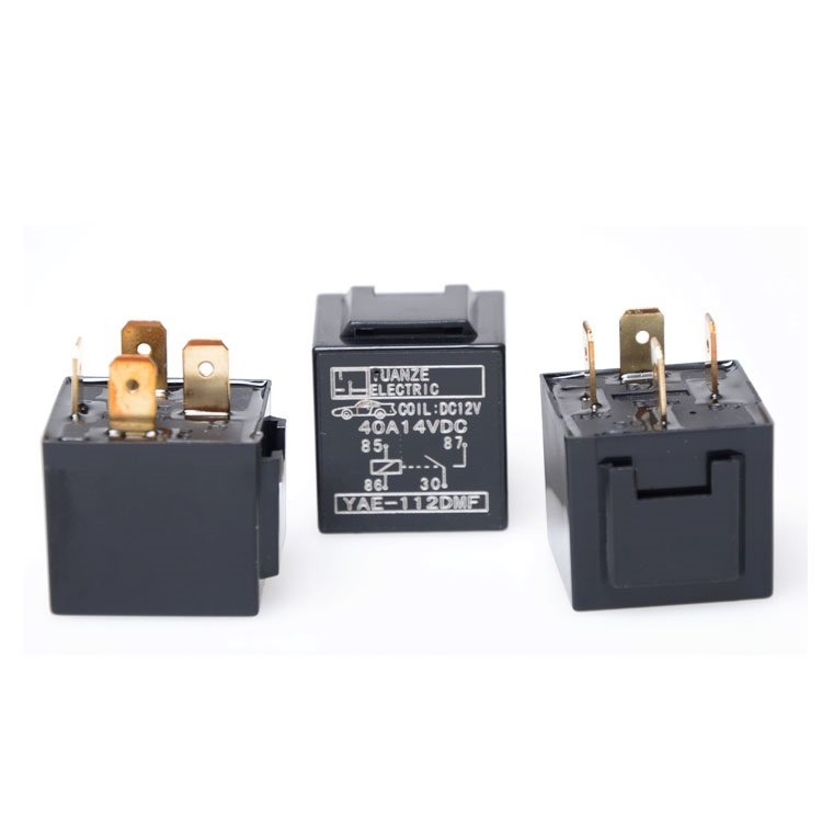 Yuanze YAE 40A Car Relay SARE 40A 14VDC 5pin 1a 2a Miniature Automotive Lighting/air Conditioner Control Relay