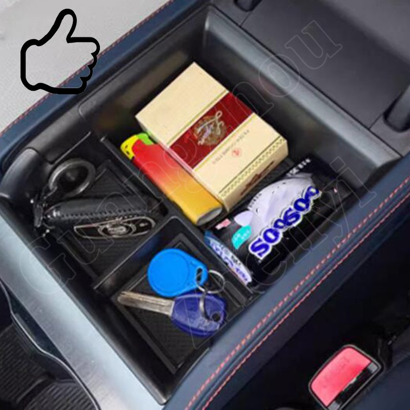 Car Accessories Middle Console Armrest Glove Storage Box Organizer for BYD Atto 3 2022-2025