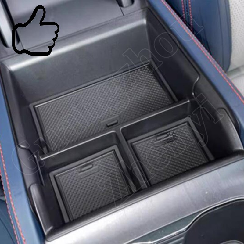 Car Accessories Middle Console Armrest Glove Storage Box Organizer for BYD Atto 3 2022-2025