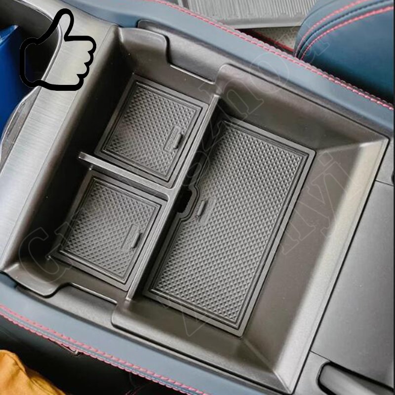 Car Accessories Middle Console Armrest Glove Storage Box Organizer for BYD Atto 3 2022-2025