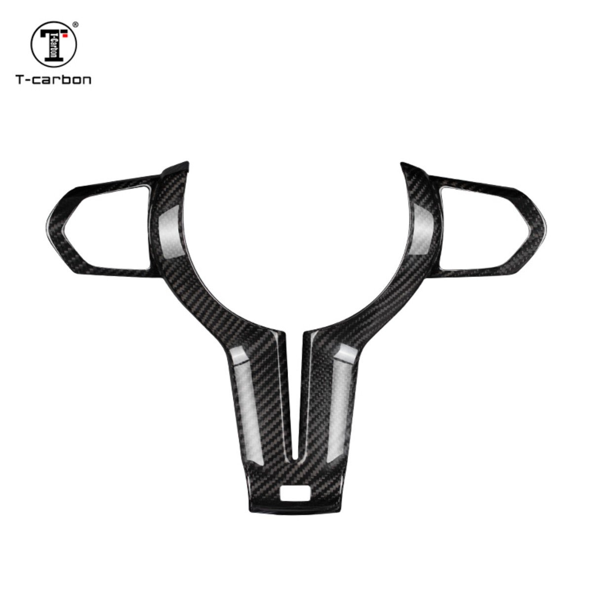 Carbon Fiber Car Steering Wheel Trim For BMW M Series T-carbon Car Interior Accessories