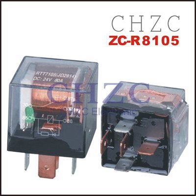 12V/24V 80A Transparent Auto Relay