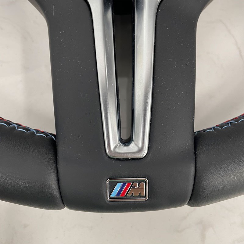 High Quality Full Leather style Steering Wheel For BMW M3 M4 M5 F10 F15 F30 F32 E70 E90 E46 E60 steering wheel