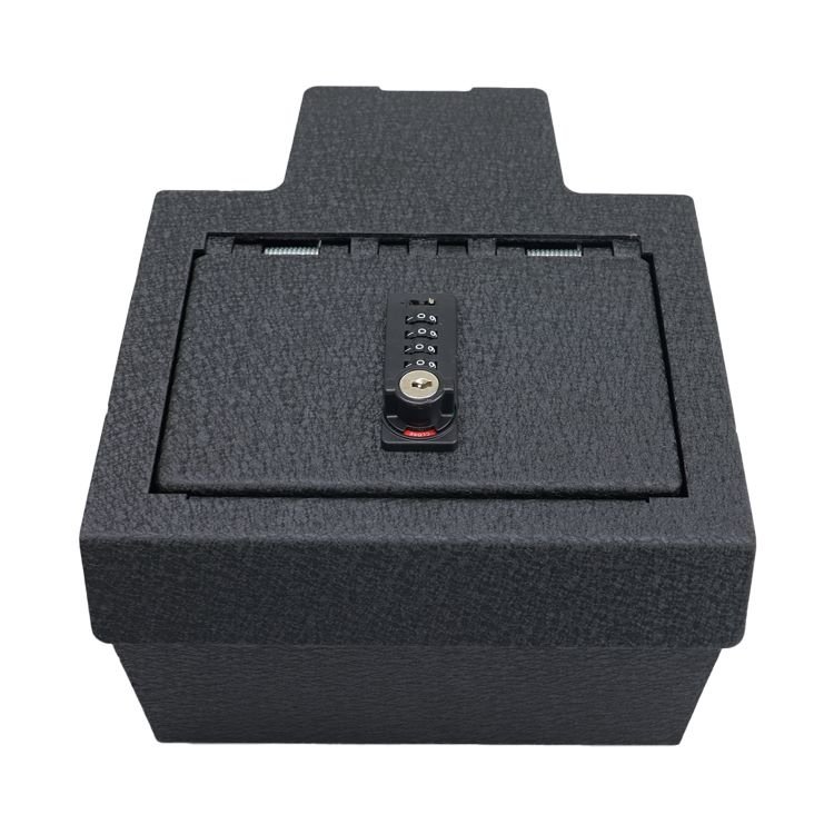2024 Ford Ranger Luxury Vehicle Console Custom Anti-Theft Car Safe Steel Armrest Storage Lock Box Interior Kit Gun Safe Features