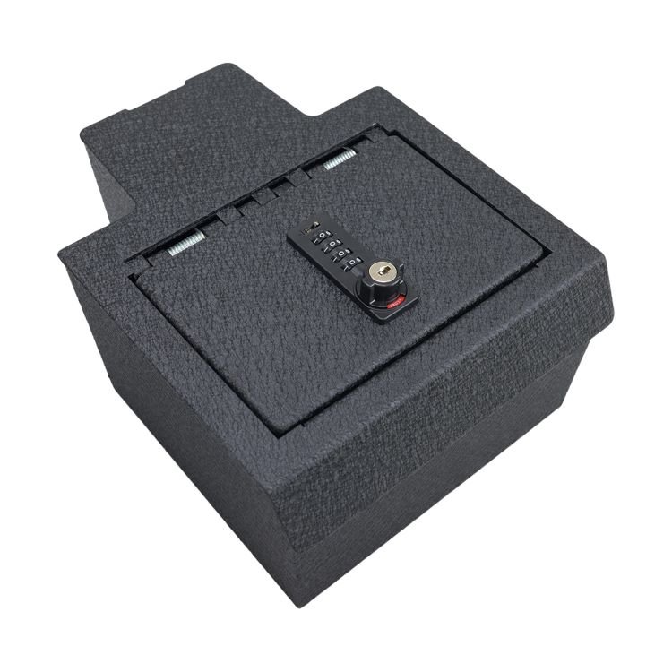 2024 Ford Ranger Luxury Vehicle Console Custom Anti-Theft Car Safe Steel Armrest Storage Lock Box Interior Kit Gun Safe Features