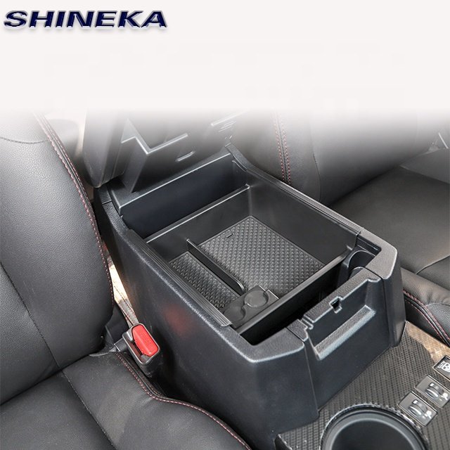 ABS Car Accessories Console Box Center Console Armrest Box for 4Runner 2017+