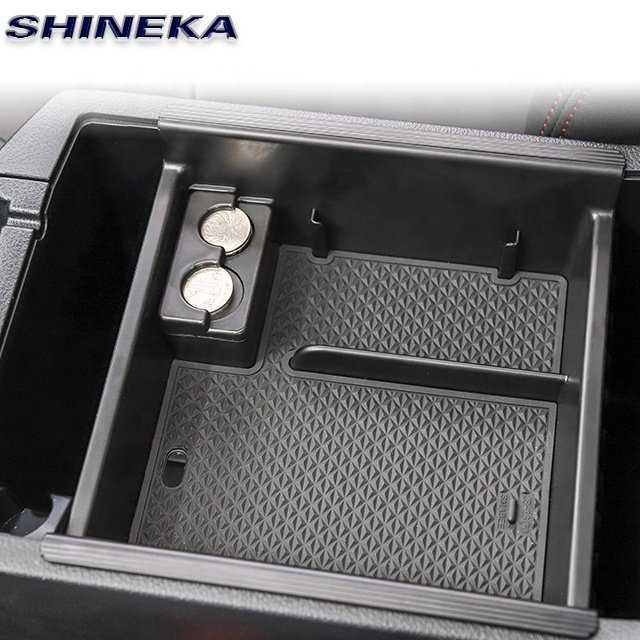 ABS Car Accessories Console Box Center Console Armrest Box for 4Runner 2017+