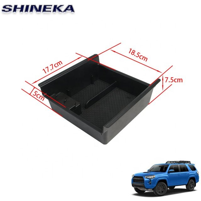 ABS Car Accessories Console Box Center Console Armrest Box for 4Runner 2017+