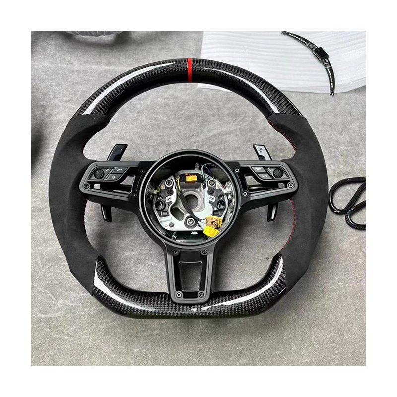 Skin Color Full Leather Custom Sport Volant Lenkrad Car Steering Wheel for Porsche Panamera Cayenne 957 911 958 970 92A 2011