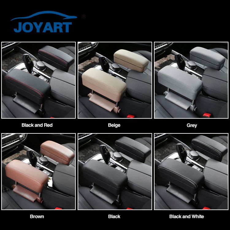 Car Armrest Interior Front Seat Universal Armrest Box Universal for Cup Holder Storage Box