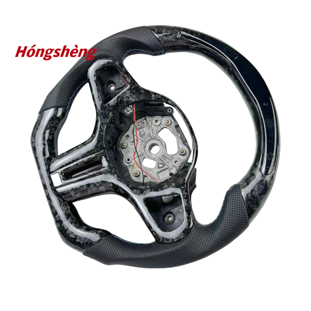 For BMW G42 G80 G82 G87 M3 M4 M2 G22 G23 G26 G30 G15 G16 G29 G07 G20 G21 G32 Custom forged LED steering wheel