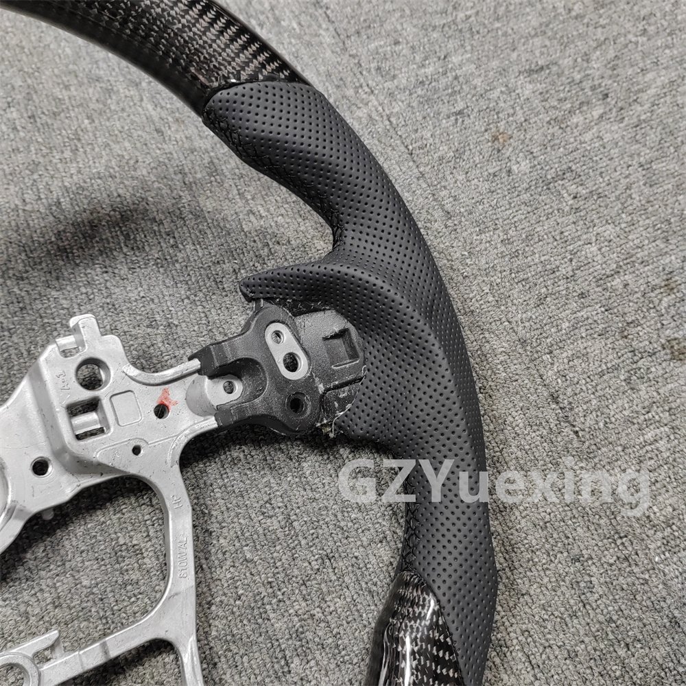 Real Carbon Fiber Sport Racing Steering Wheel for Landcruiser 300 Racing Car steering wheel
