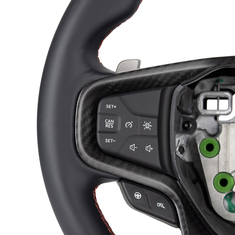 Leather Steering Wheel Fit for Ford Bronco 2022-2023 Car Steering Wheel