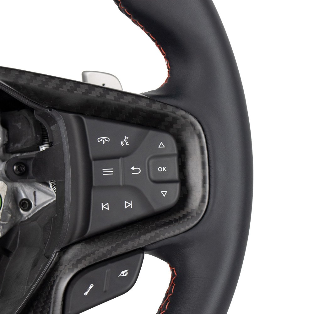 Leather Steering Wheel Fit for Ford Bronco 2022-2023 Car Steering Wheel