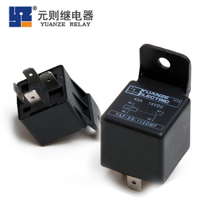 Yuanze YAF Auto Relay JD1912/1914 40A 14VDC Mini Waterproof Car Relays HFV4 40A Micro High Power Auto Control Relay