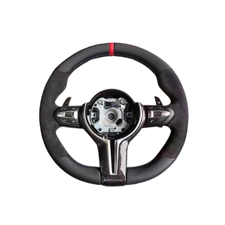 M Performance Alcantara Leather Steering Wheel Suede For BMW X5 F35 F80 F15 F16 F25 M3 M4 M2 Steering Wheel