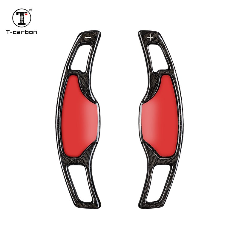 T-carbon Steering wheel Modification Carbon Fiber High Quality Shifter Extension Paddle Fit For Cadillac Old High-match CT5