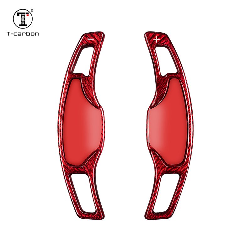 T-carbon Steering wheel Modification Carbon Fiber High Quality Shifter Extension Paddle Fit For Cadillac Old High-match CT5