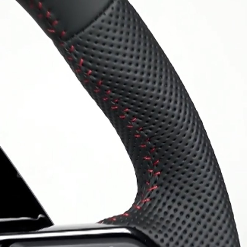 For Audi R8 All Series Custom Racing Wheel Flat leather perforated leather Car Steering Wheel