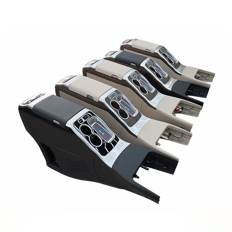 Bojing Custom Car Center Armrest Rotatable Box Storage Car Central Console Interior Accessories Armrest for Mercedes Benz Vito