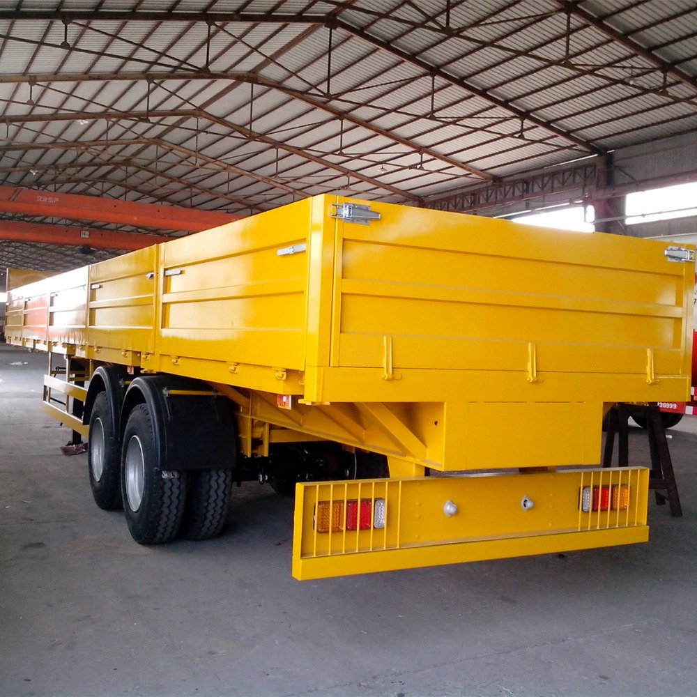 2 Axle Side Wall Semi Trailer with Container Twist Multi Purpose Semi Trailer