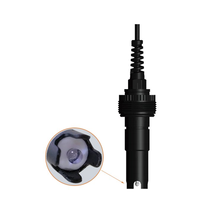 PH Controller Transmitter Digital Aquarium 4-20mA PH ORP Analyzer pH Sensor Probe for Water Treatment