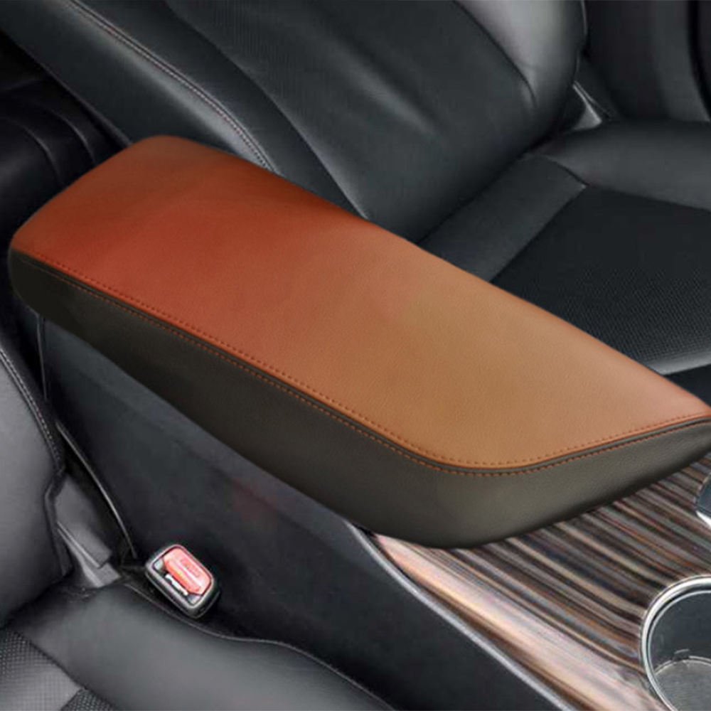 Car Interior Decoration of Car Center Console for Toyota 2017 Camry Central Control Storage Box Protective Sleeve Black Red Line