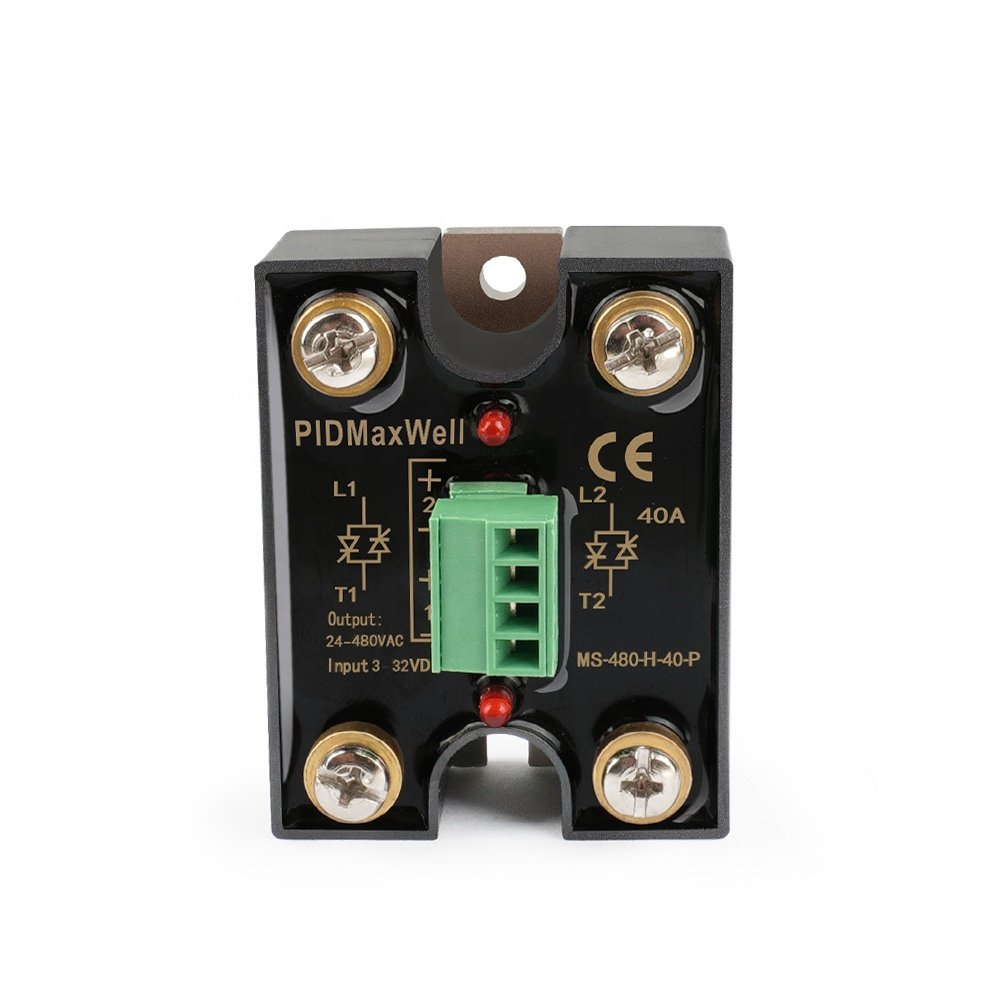 2 Input 2 Output MS480H40P 40A Two Loops Channels Solid State Relay