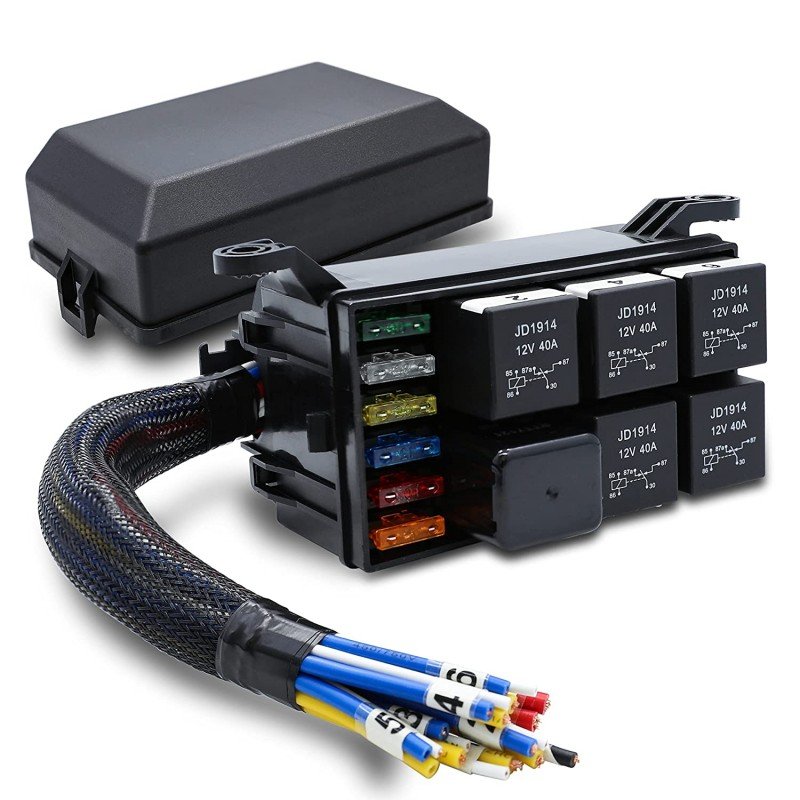 12V Auto Fuse and Relay Box for Cars