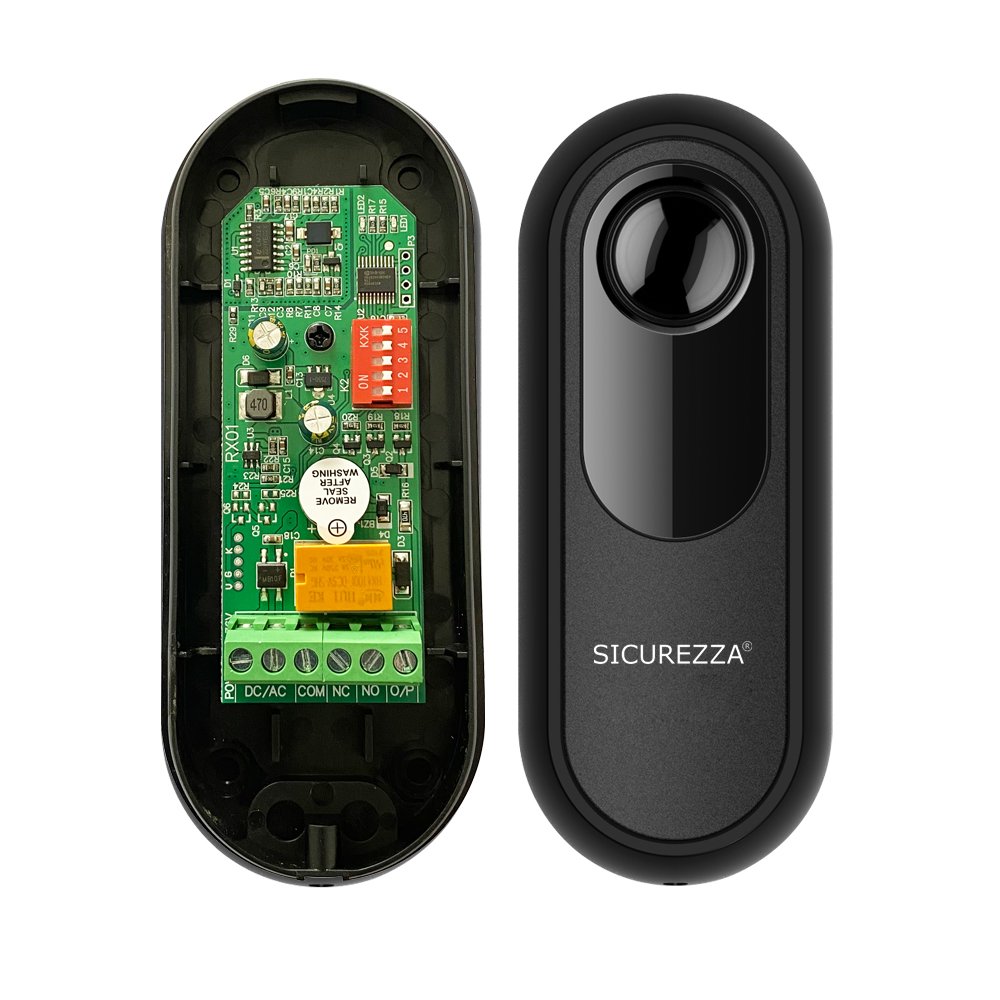 Wireless Battery Photocell 15 Meters 12-24V AC DC Battery Infrared Detector Photocell Sensor for Auto Motors