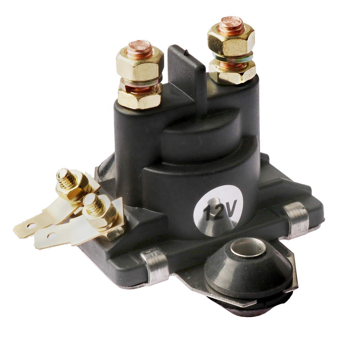 Solenoid Relay Switch for Mercury Marine 12 Volts 4 Terminals 20HP 25HP 40HP 45HP 50HP 55HP 60HP 65HP 70HP 80HP 90HP 89818997A1