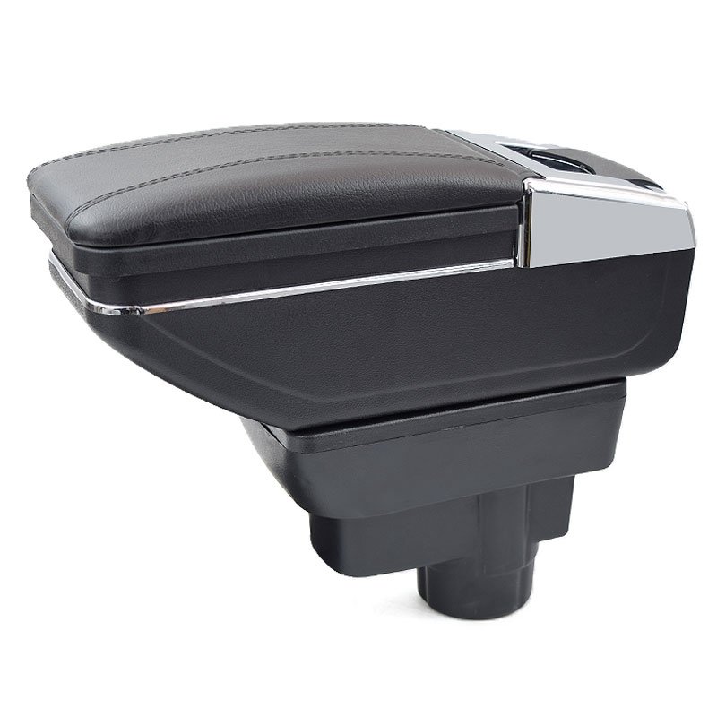 For Opel Corsa Armrest Box Central Store Content Box Cup Holder Ashtray Interior Car-styling Decoration Accessories 11-13