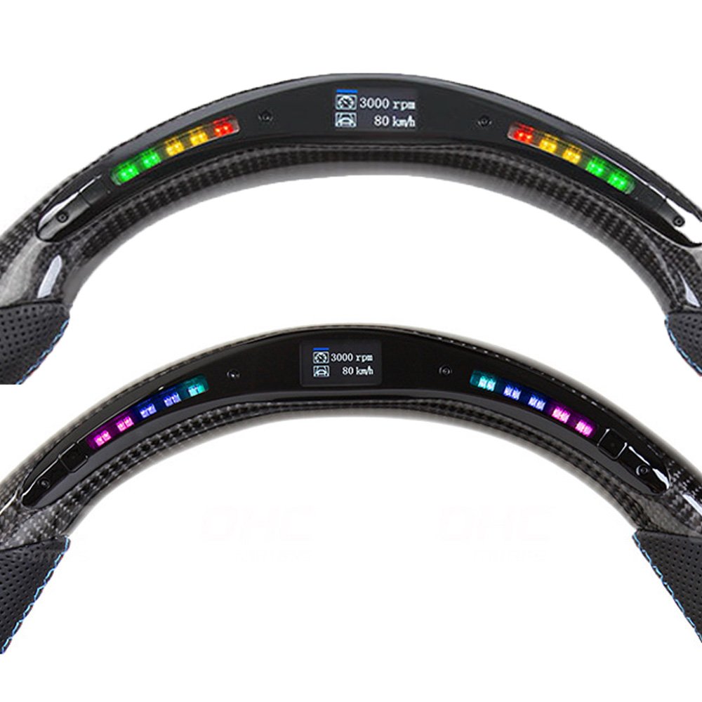 Factory Custom Price Steering Wheel For BMW F30 F32 F33 F80 F82 Carbon Fiber LED Steering Wheel