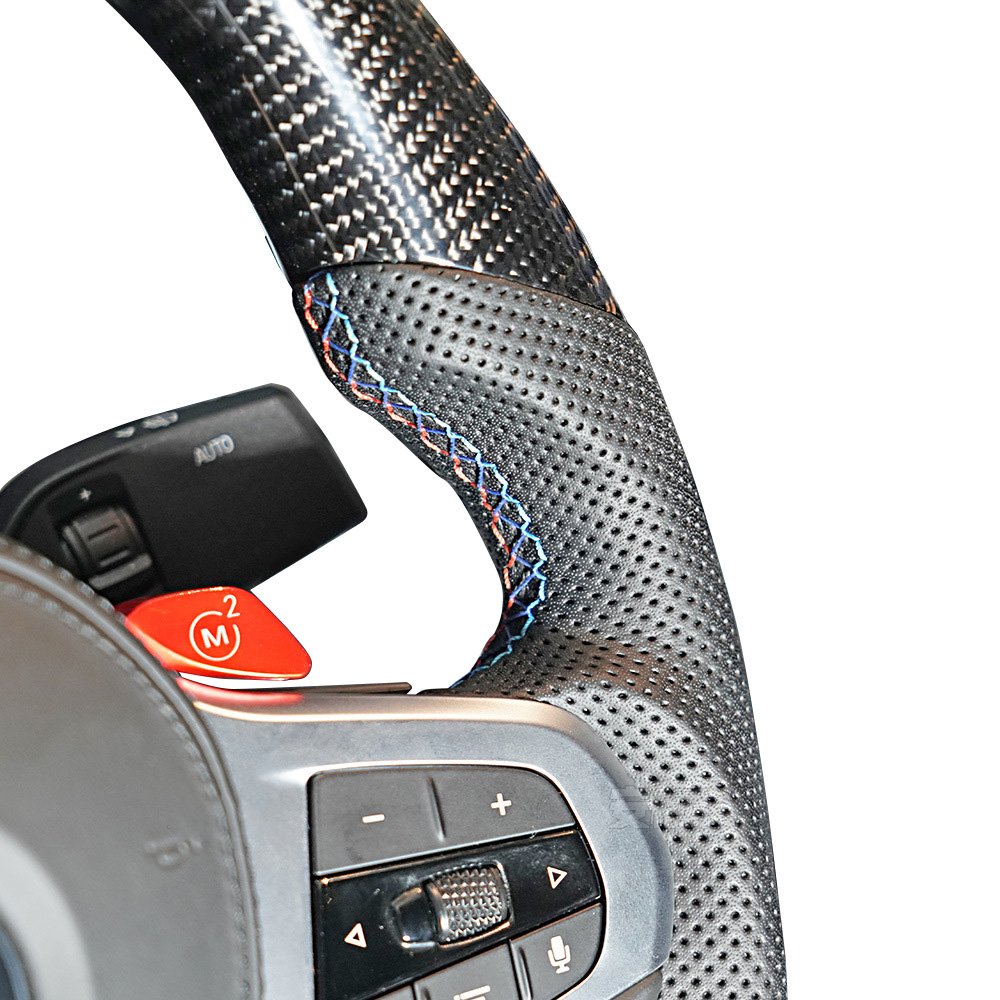Factory Custom Price Steering Wheel For BMW F30 F32 F33 F80 F82 Carbon Fiber LED Steering Wheel