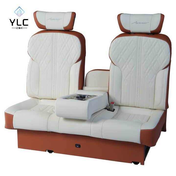 Wholesale Factory Car Touch Screen Atmosphere Light Armrest Luxury Van Rear Seats for Toyota Alphard Vito V Class & Metris