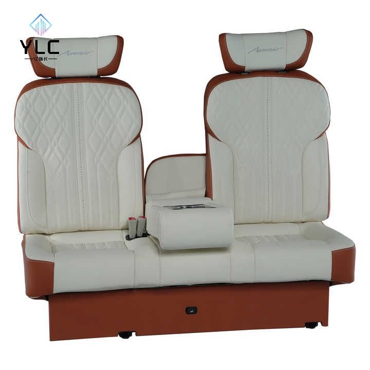 Wholesale Factory Car Touch Screen Atmosphere Light Armrest Luxury Van Rear Seats for Toyota Alphard Vito V Class & Metris