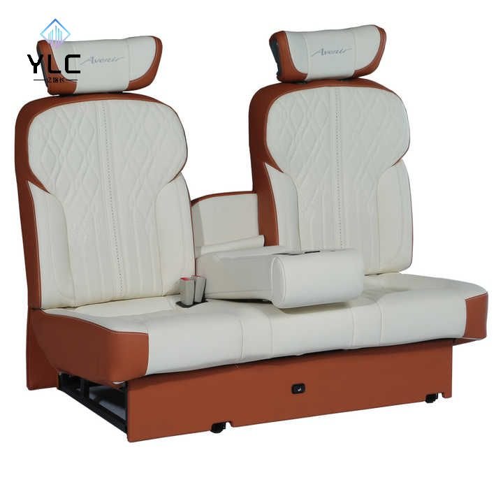 Wholesale Factory Car Touch Screen Atmosphere Light Armrest Luxury Van Rear Seats for Toyota Alphard Vito V Class & Metris