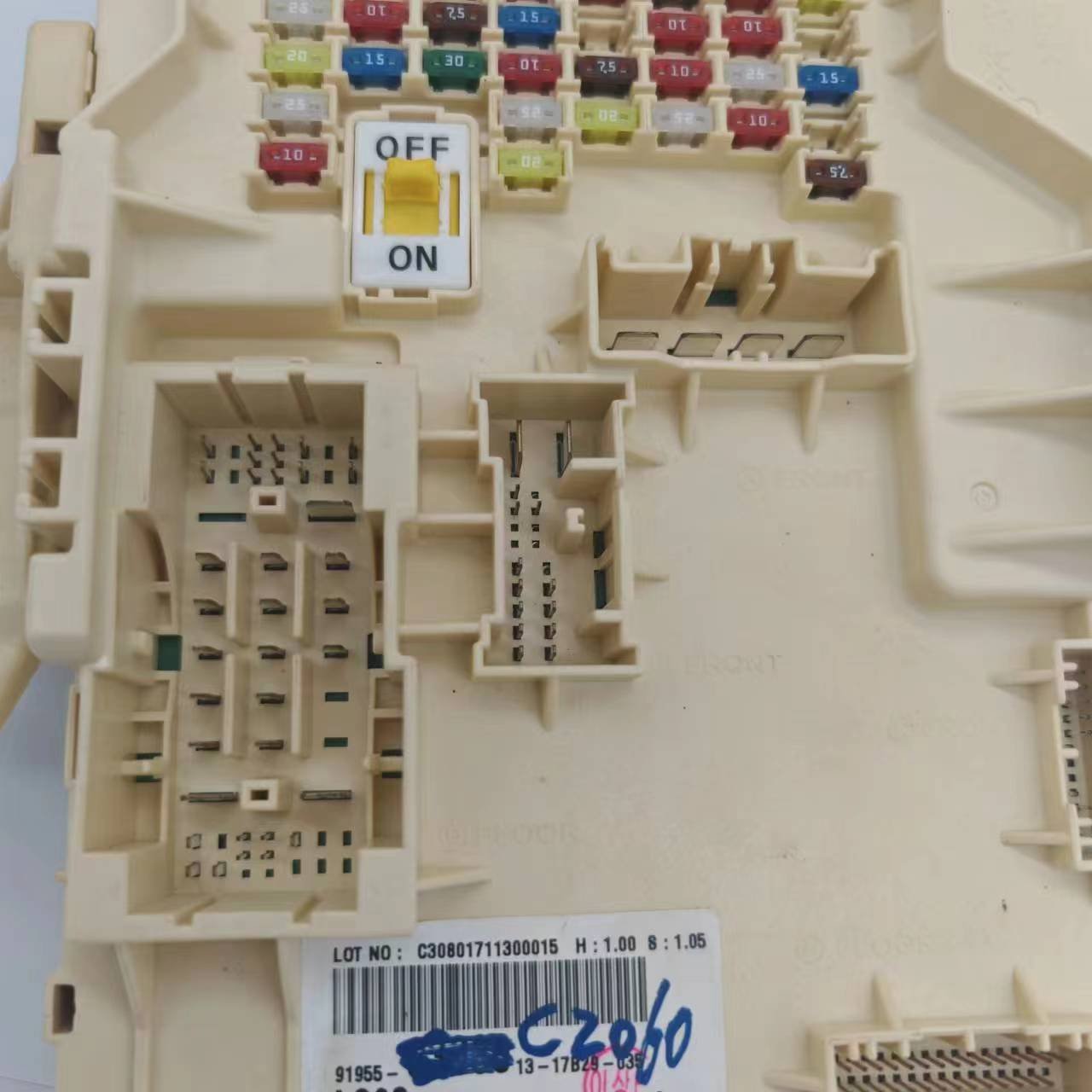 2015-2017 Modern Sonata Internal Wiring Fuse Box 91950-C2060 91950 C2060 91950C3060 91950 C3080 91950 C3060