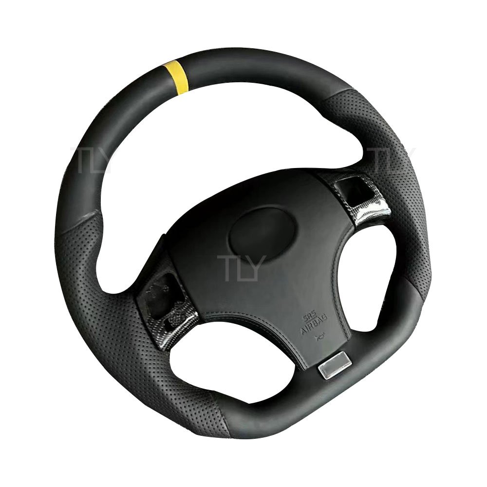 Custom Car Steering Wheel Real Carbon Fiber High Quality Leather for Lexus Is250 Is350 Gs350 Gx460 Rcf 2014 2015-2019