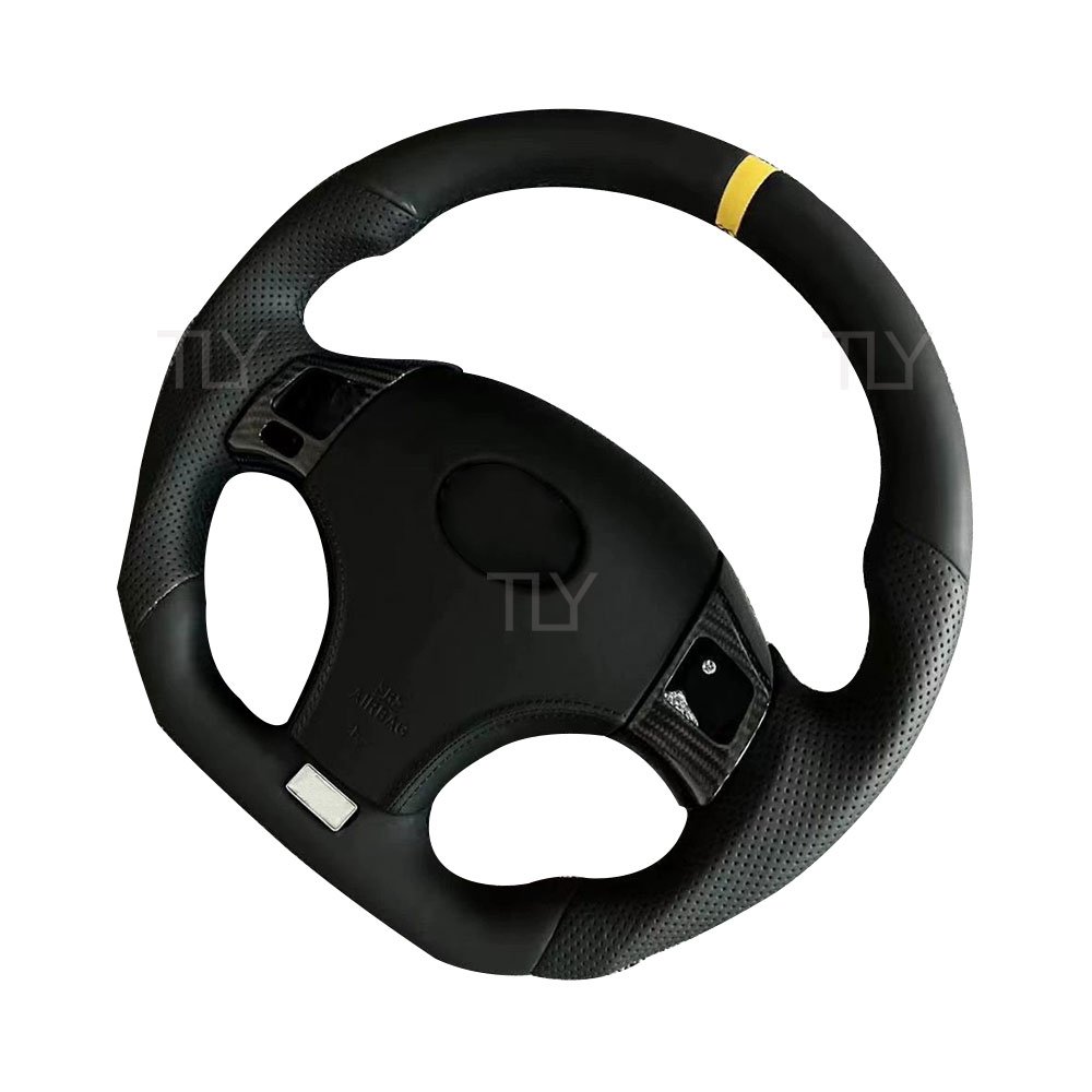 Custom Car Steering Wheel Real Carbon Fiber High Quality Leather for Lexus Is250 Is350 Gs350 Gx460 Rcf 2014 2015-2019