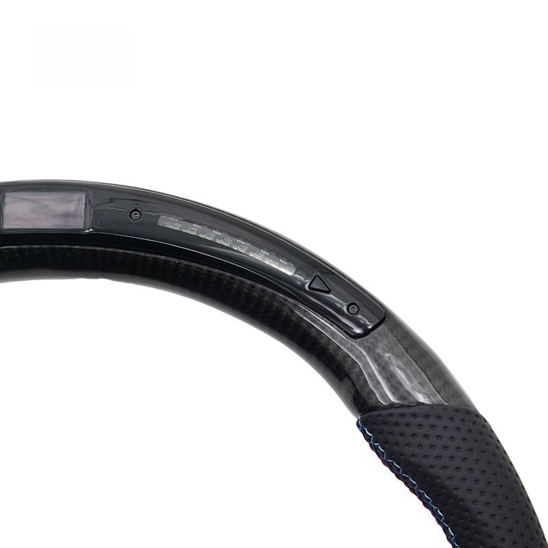 Leather Carbon M Sports steering wheel with M performance carbon fiber steering wheel