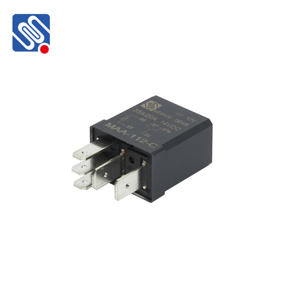 Meishuo MAA 30a 1c 12vdc Electric Automotive Mini Automotive Micro Relays with Diode Electromagnetic Relay AUTO High Power 14VDC