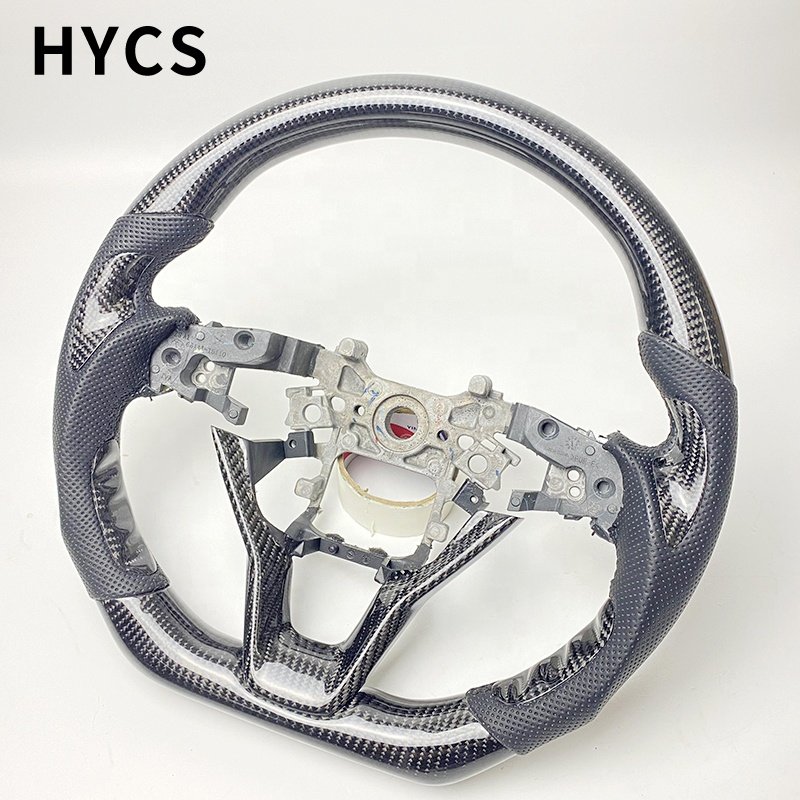 JDM racing car interior accessories custom competitive carbon fiber steering wheel for Honda Accord Odyssey