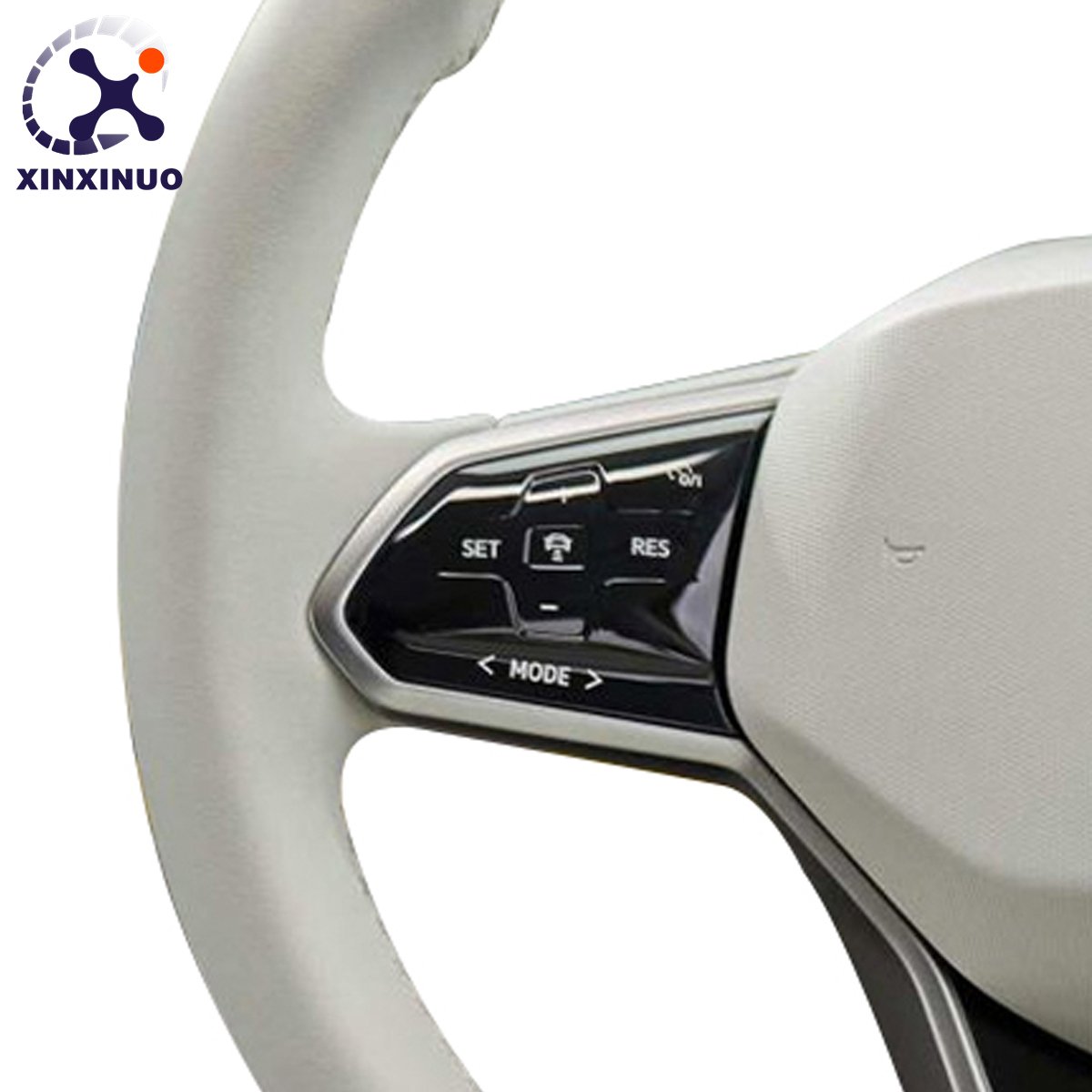 Factory price Custom White Leather Steering Wheel For Volkswagen MK7 MK6 Golf7 Polo CC Jetta Tiguan GTI R