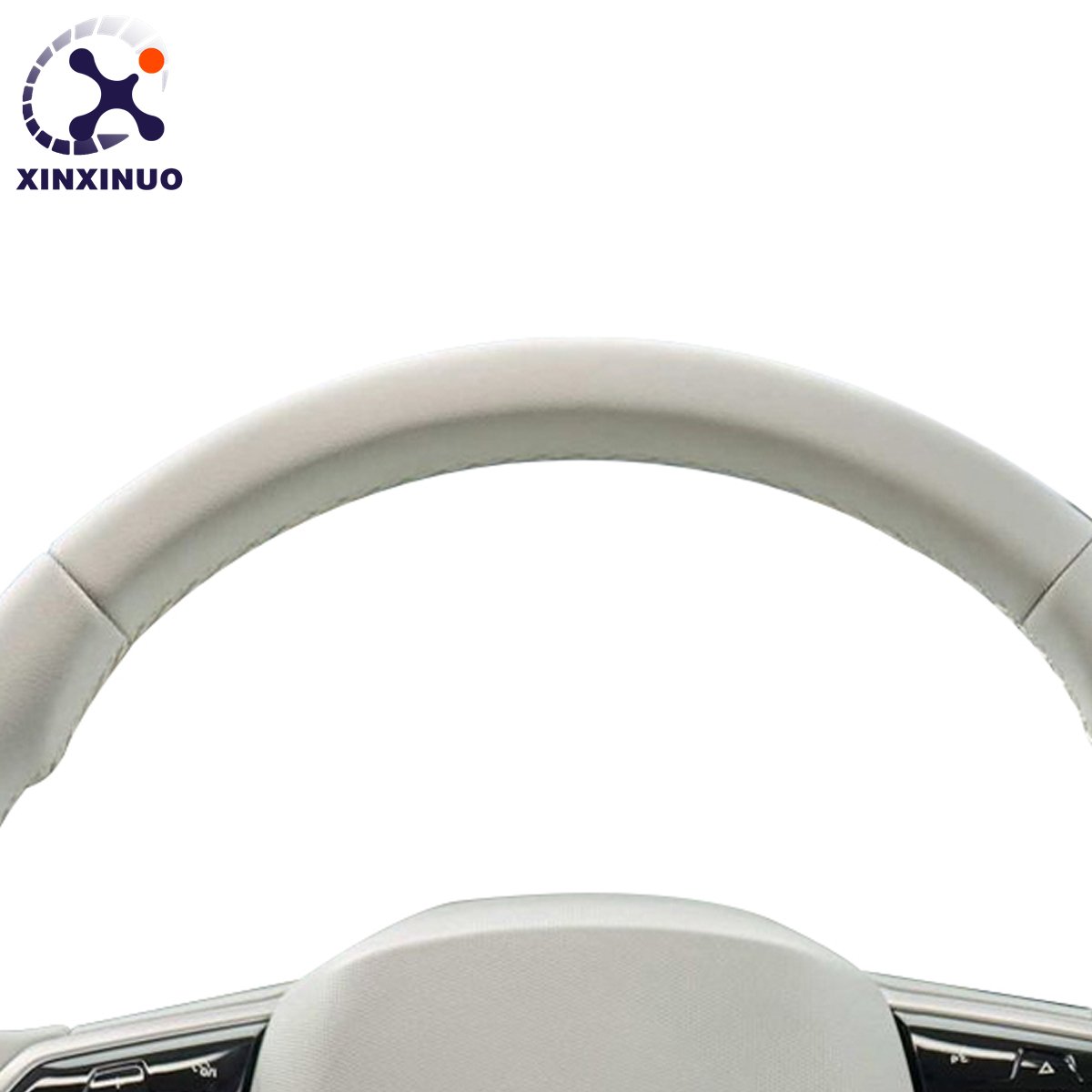 Factory price Custom White Leather Steering Wheel For Volkswagen MK7 MK6 Golf7 Polo CC Jetta Tiguan GTI R