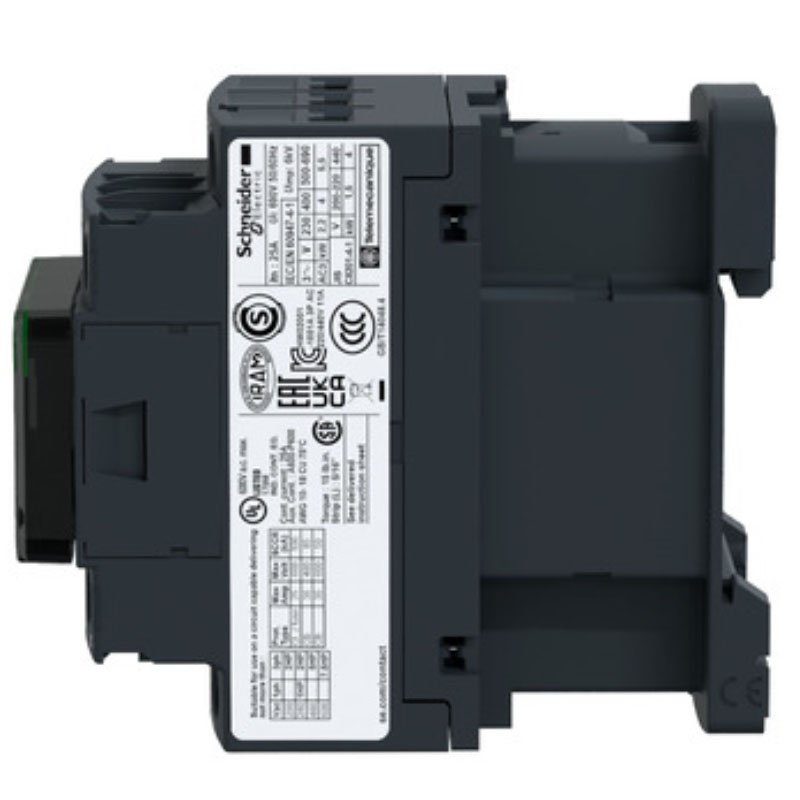 Schneider LC1D09BD TeSys D Contactor - 3P(3 NO) - AC-3 - <= 440 V 9 a - 24 V DC Coil