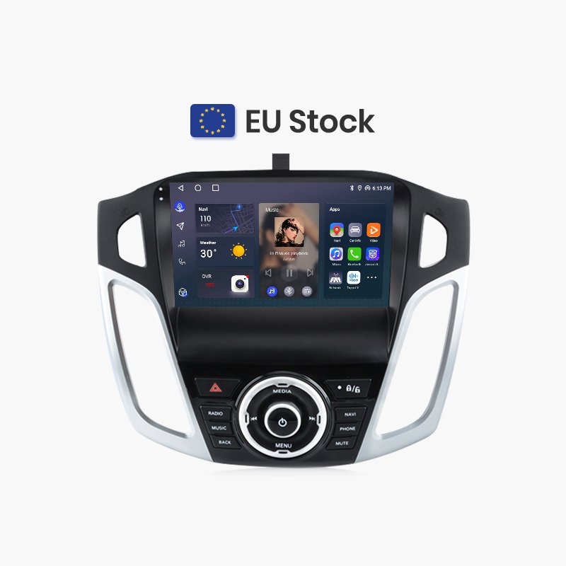 Junsun V1 EU Stock CarPlay for Ford Focus 3 Android Auto Car Radio Navigation for Ford Focus 3 2011-2019 Autoradio Multimedia