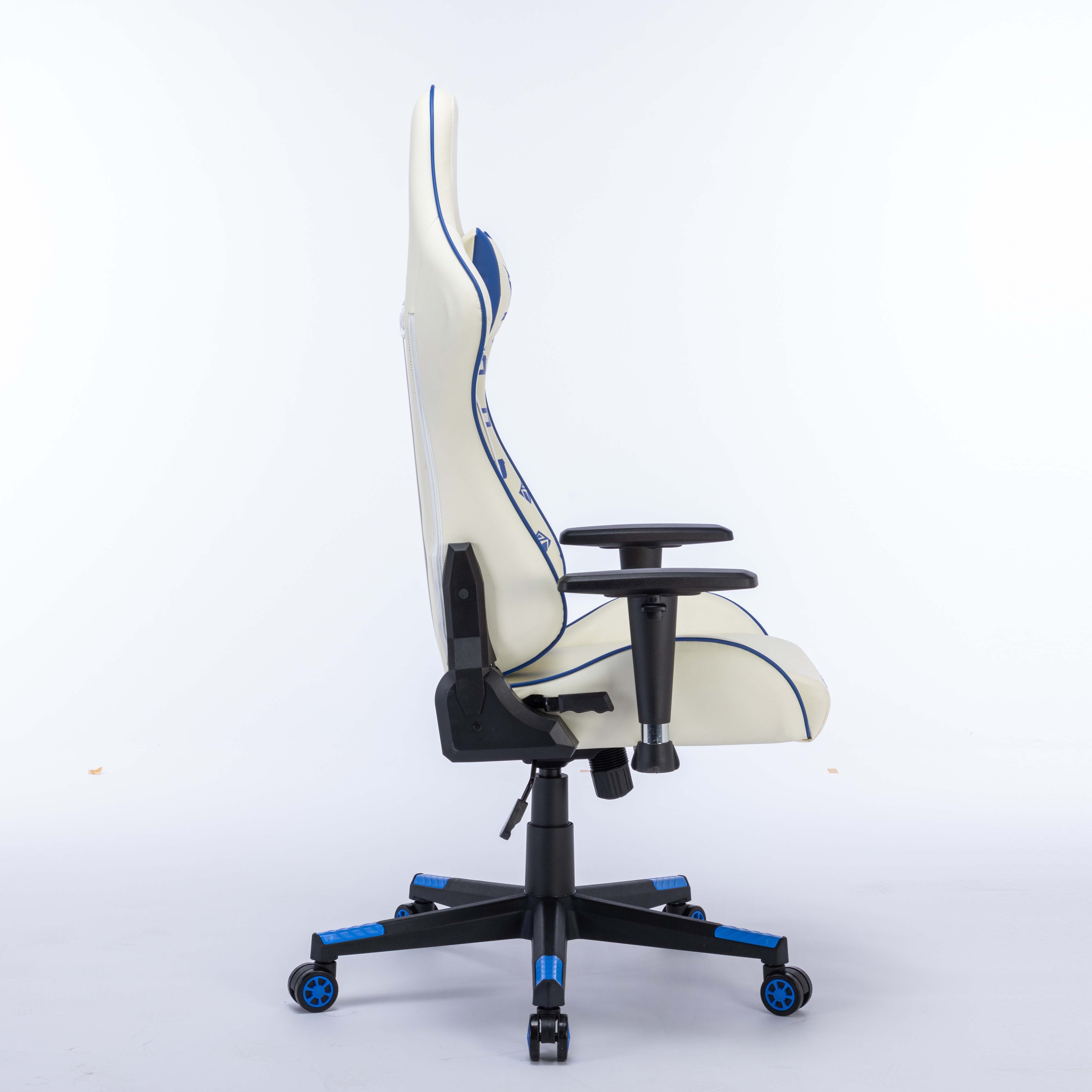 Adjustable Back Racing Tall Ergonomics Computers Seat Swivel PVC Leather High End Gaming Chair