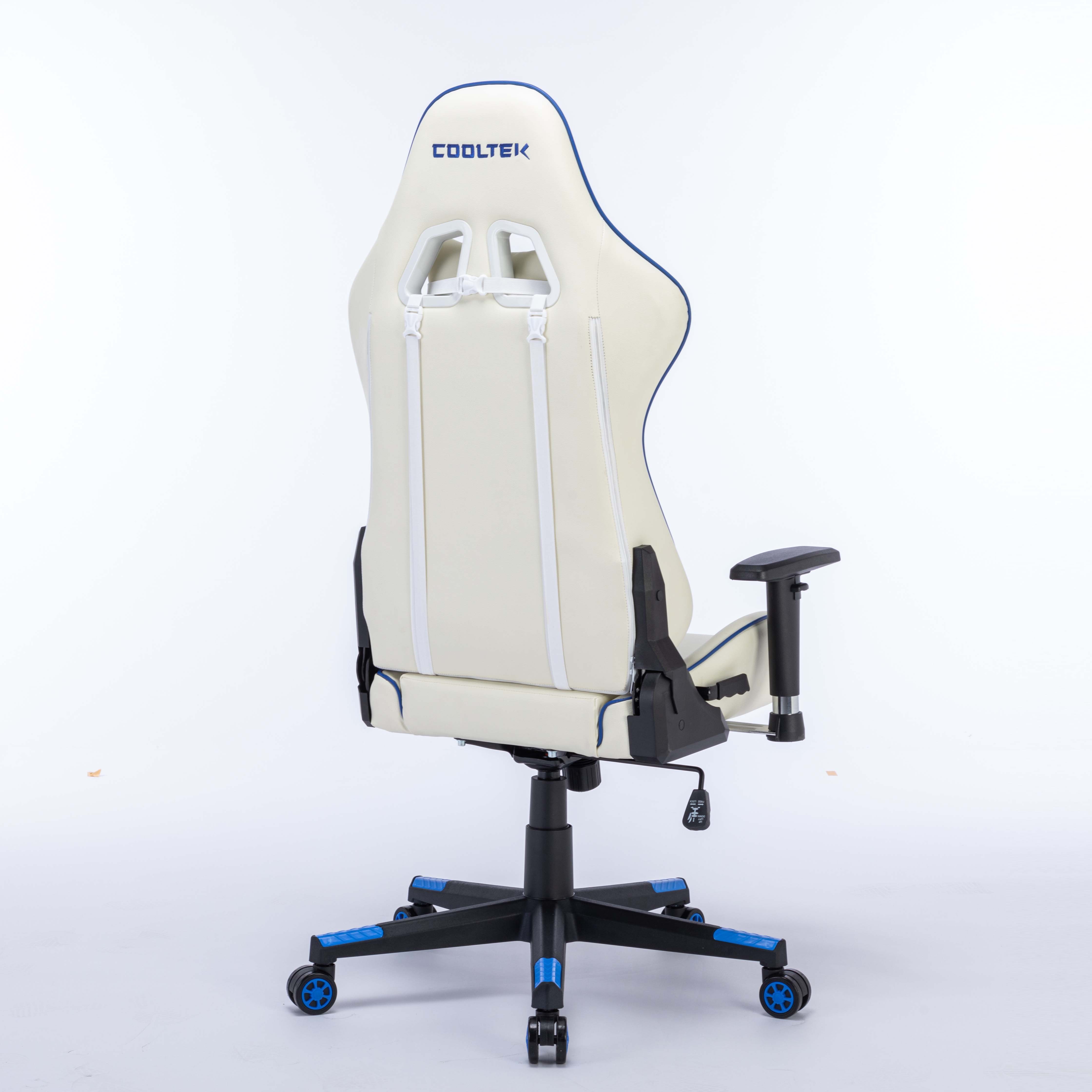 Adjustable Back Racing Tall Ergonomics Computers Seat Swivel PVC Leather High End Gaming Chair